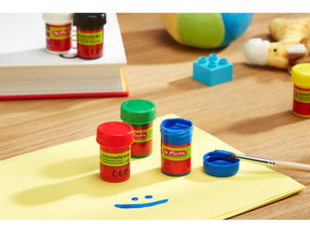 herlitz Flacons de peinture pour l'école, assorti