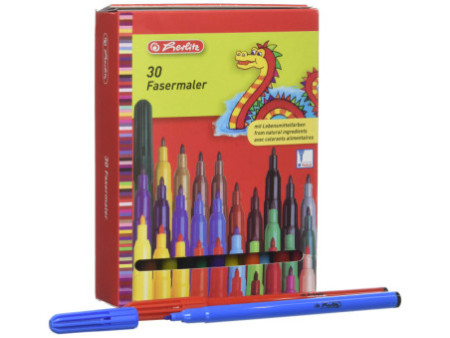 herlitz Feutre, étui en carton de 30