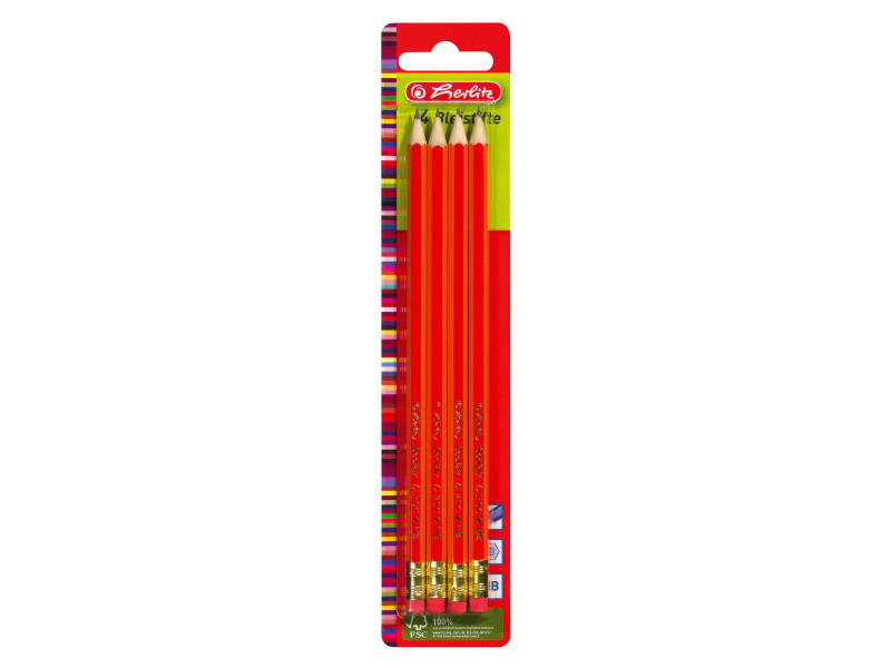 herlitz Crayon Skizzo, hexagonal, degré de dureté HB