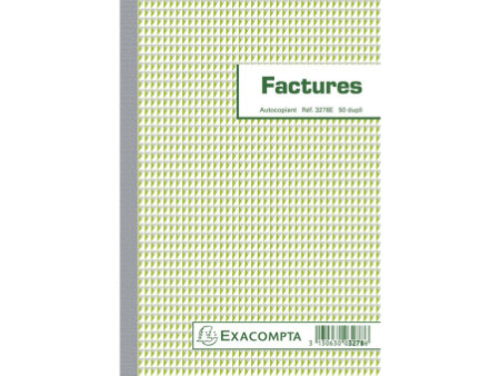 EXACOMPTA Manifold 'Factures', 210 x 148 mm, dupli