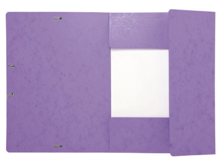 EXACOMPTA Chemise à élastiques Maxi Capacity, A4, violet