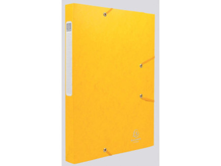 EXACOMPTA Boîte de classement Cartobox, A4, 25 mm, jaune