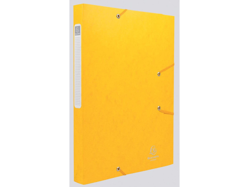 EXACOMPTA Boîte de classement Cartobox, A4, 25 mm, jaune