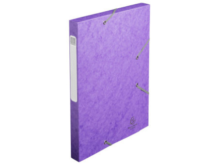 EXACOMPTA Boîte de classement Cartobox, A4, 25 mm, violet