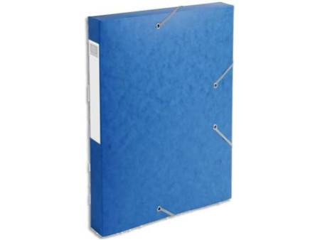 EXACOMPTA Boîte de classement Cartobox, A4, 40 mm, bleu