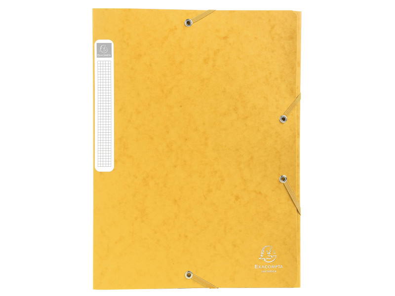 EXACOMPTA Boîte de classement Cartobox, A4, 40 mm, jaune