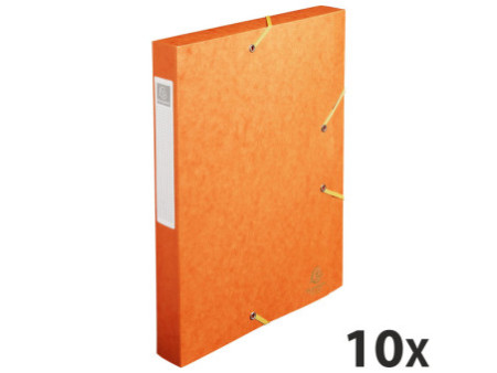 EXACOMPTA Boîte de classement Cartobox, A4, 40 mm, orange