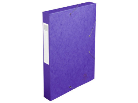 EXACOMPTA Boîte de classement Cartobox, A4, 40 mm, violet