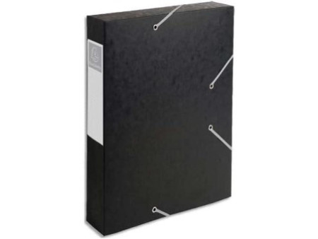 EXACOMPTA Boîte de classement Cartobox, A4, 60 mm, noir