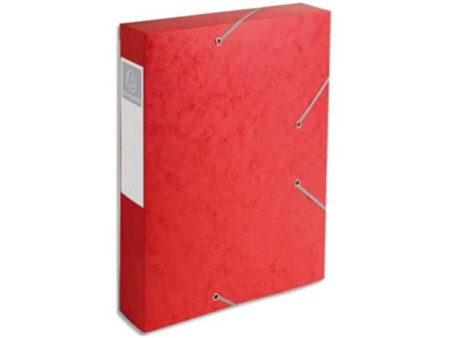 EXACOMPTA Boîte de classement Cartobox, A4, 60 mm, rouge