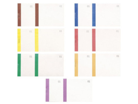 EXACOMPTA Bloc vendeur, 66 x 135 mm, assorti