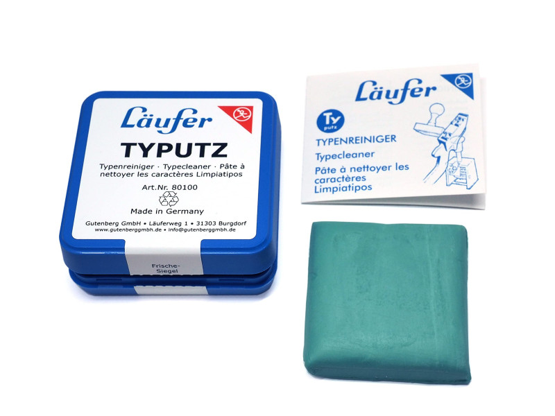 Läufer Pâte nettoyante de caractères Typutz
