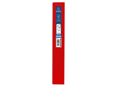 EXACOMPTA Classeur personnalisable Kreacover, A4 Maxi, rouge