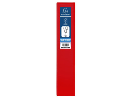 EXACOMPTA Classeur personnalisable Kreacover, A4 Maxi, rouge