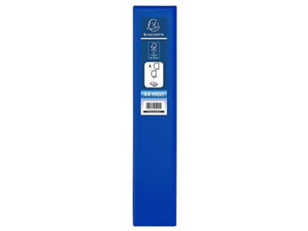 EXACOMPTA Classeur personnalisable Kreacover, A4 Maxi, bleu