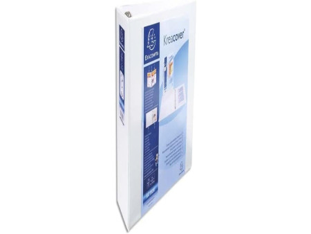 EXACOMPTA Classeur personnalisable Kreacover, A4 Maxi, blanc