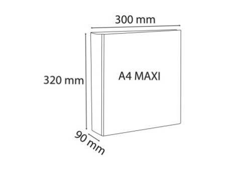 EXACOMPTA Classeur personnalisable Kreacover, A4 Maxi, bleu