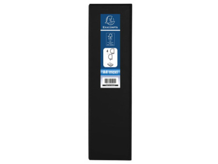 EXACOMPTA Classeur personnalisable Kreacover, A4 Maxi, noir