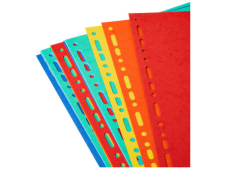 EXACOMPTA Intercalaires en carton, A4 Maxi, 12 touches