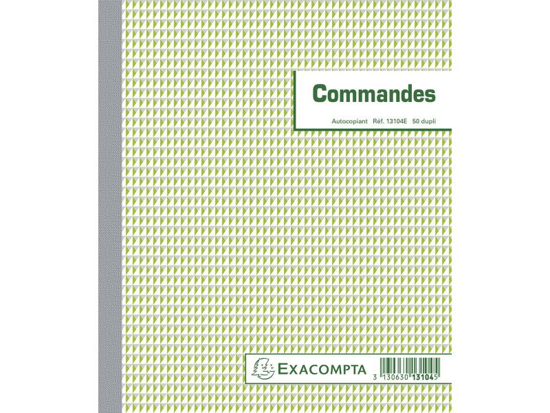 EXACOMPTA Manifold 'Commandes', 210 x 180 mm, dupli