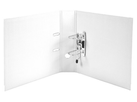 EXACOMPTA Classeur à levier PP Premium, A4, 80 mm, blanc