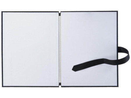 EXACOMPTA Chemise à dos extensible, A4, carton, noir