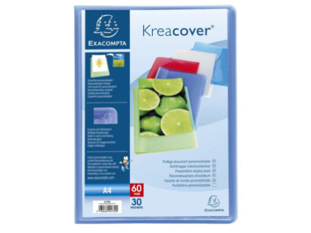 EXACOMPTA Protège-documents Kreacover, A4, PP, assorti