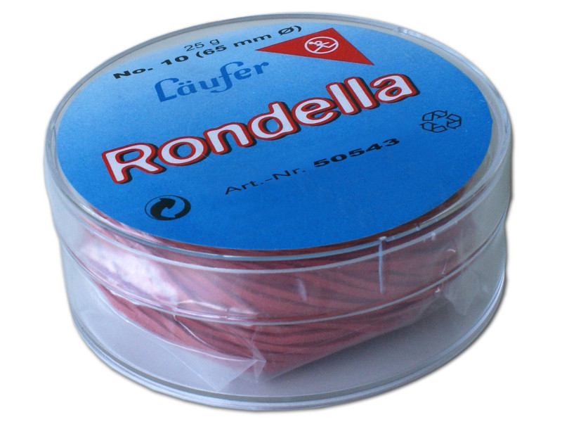 Läufer Bracelets élastiques RONDELLA, 65 mm, 25 g, rouge