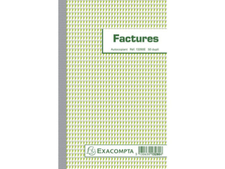 EXACOMPTA Manifold 'Factures', 210 x 135 mm, dupli