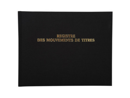 EXACOMPTA Registre 'Mouvements de titre', 240 x 320 mm