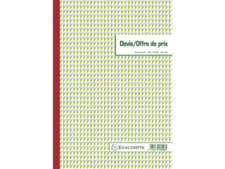 EXACOMPTA Manifold 'Devis Offre de prix', 297 x 210 mm