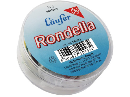 Läufer Bracelets élastiques RONDELLA dans une boîte, 25 g