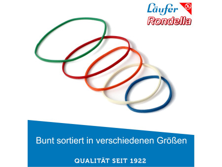 Läufer Bracelets élastiques RONDELLA dans une boîte, 25 g