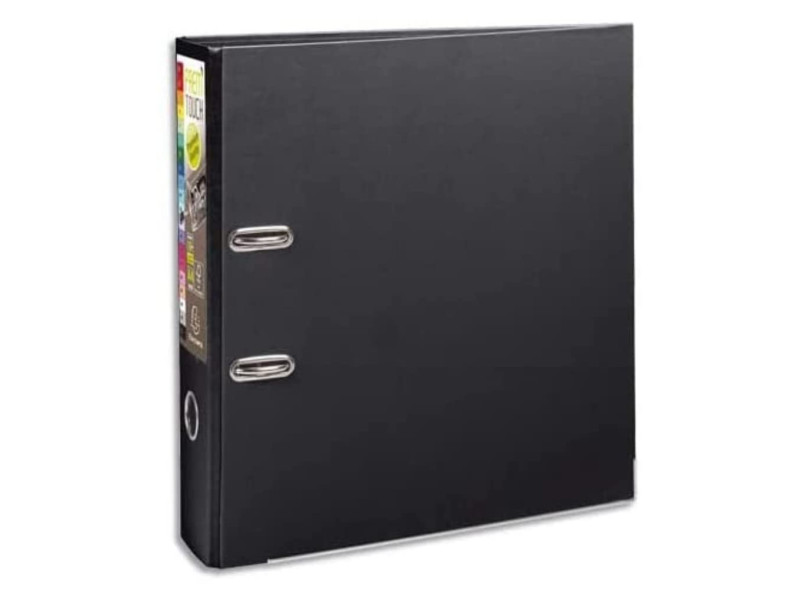 EXACOMPTA Classeur à levier PP Premium, A4, 80 mm, noir