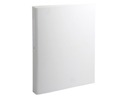 EXACOMPTA Classeur à anneaux, PP, 2 anneaux, A4, blanc