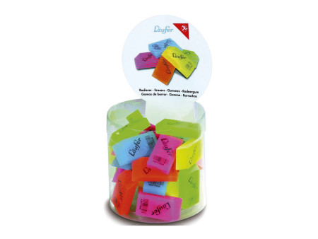 Läufer Gomme en plastique translucide, assorti