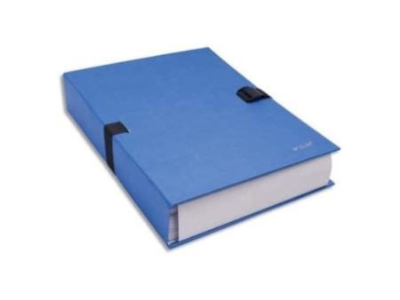 EXACOMPTA Chemise à dos extensible N'CLIP, A4, bleu