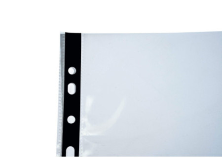 EXACOMPTA Pochette perforée, A4, PP, transparent