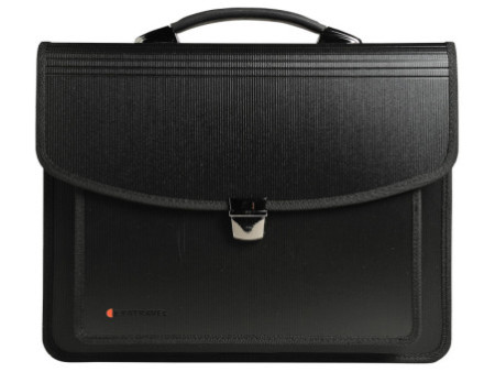 EXACOMPTA Valisette porte-documents EXATRAVEL, en PP, noir