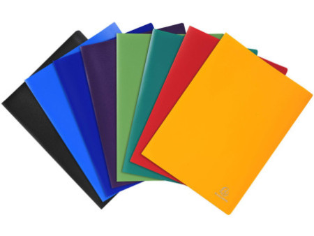 EXACOMPTA Protège-documents, A4, PP, 10 pochettes, noir