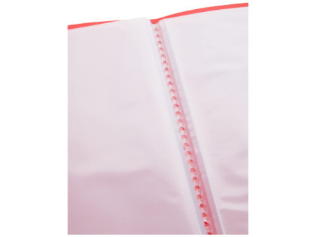 EXACOMPTA Protège-documents, A4, PP, 10 pochettes, rouge