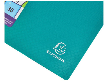 EXACOMPTA Protège-documents, A4, 30 pochettes, vert foncé