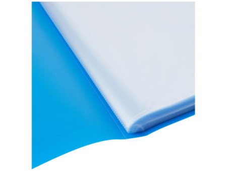 EXACOMPTA Protège-documents, A4, PP, 100 pochettes, bleu