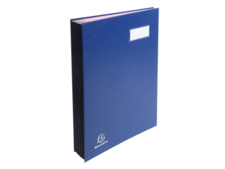 EXACOMPTA Parapheur Direction, A4, 24 compartiments, bleu