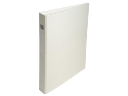 EXACOMPTA Classeur à anneaux, PP, 4 anneaux, A4, blanc