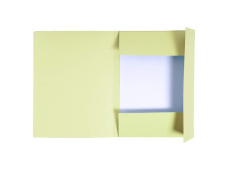 EXACOMPTA Chemise imprimée Foldyne 300, A4, jaune pastel
