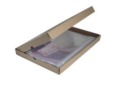 EXACOMPTA Pochette à soufflet perforée avec rabat, A4, PP