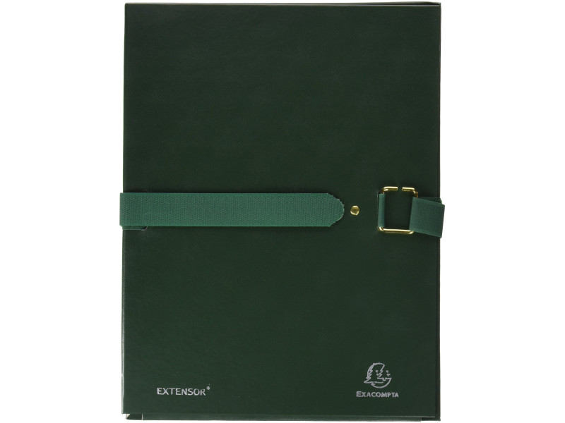 EXACOMPTA Chemise à dos extensible EXTENSOR, A4, vert