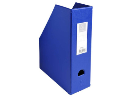 EXACOMPTA Porte-revues, A4, carton, 100 mm, bleu