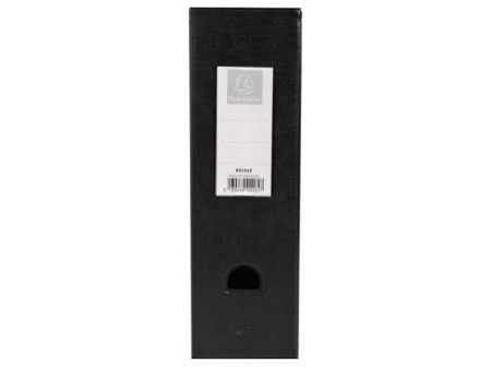 EXACOMPTA Porte-revues, A4, carton, 100 mm, noir